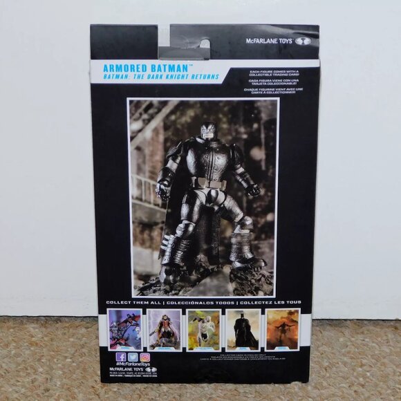 2021 McFarlane DC Multiverse 7" The Dark Knight Returns Armored Batman MIB New - Picture 2 of 12